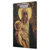 Porte-bloc Vierge et enfant, 1872 (Gauche)