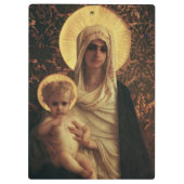 Porte-bloc Vierge et enfant, 1872 (Dos)