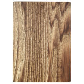 Porte-bloc Vieux Cipboard en bois porté (Dos)