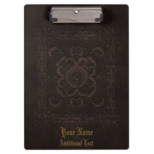Porte-bloc Vieux livre (Devant)