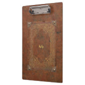 Porte-bloc Vieux simili cuir (personnalisable) (Gauche)