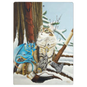 Porte-bloc Viking Cat Blue Dragon (Dos)
