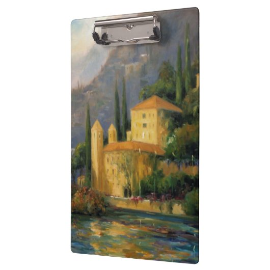 Porte-bloc Villa de lac (Gauche)