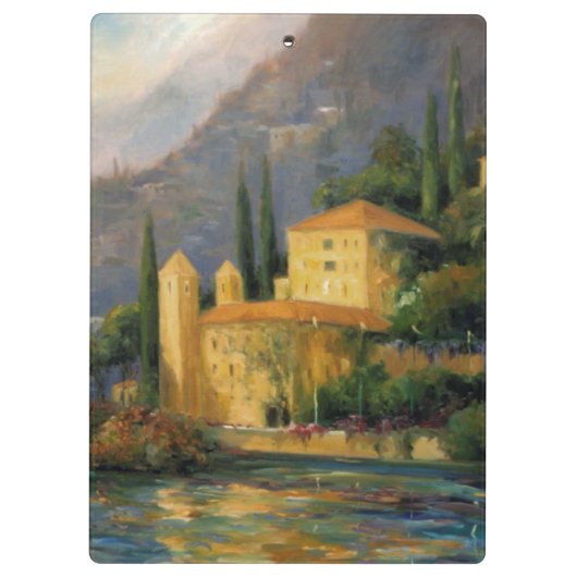 Porte-bloc Villa de lac (Dos)