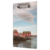 Porte-bloc Village de pêcheurs de Norvège (Gauche)