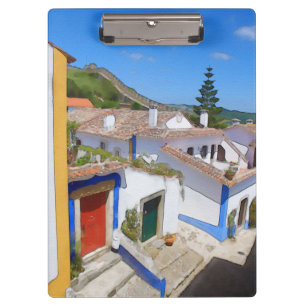 Porte-bloc Village Watercolor