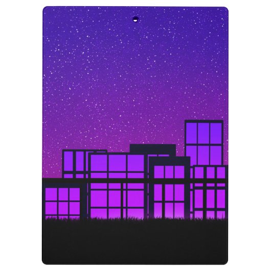 Porte-bloc Ville Skyline (Dos)