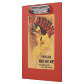 Porte-bloc Vin de versement de fille de danse de Vin Mariani (Gauche)