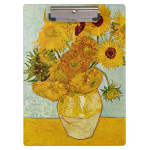 Porte-bloc Vincent Van Gogh 12 Tournesols Impressionniste