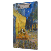Porte-bloc Vincent van Gogh - Café Terrasse en soirée (Gauche)