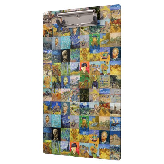 Porte-bloc Vincent van Gogh - chefs-d'oeuvre Mosaic Patchwork (Gauche)