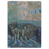 Porte-bloc Vincent van Gogh - La cour de la prison (Dos)