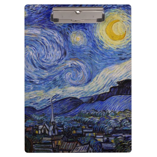 Porte-bloc Vincent Van Gogh - La nuit étoilée (Devant)