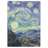 Porte-bloc Vincent Van Gogh. La nuit étoilée (Dos)