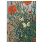 Porte-bloc Vincent van Gogh - Papillons et papillons (Dos)
