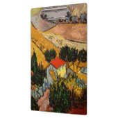 Porte-bloc Vincent van Gogh - Paysage, Maison et Plowman (Gauche)