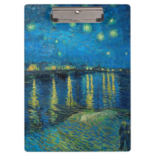 Porte-bloc Vincent Van Gogh Starry Night Over the Rhone