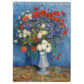 Porte-bloc Vincent van Gogh - Vase avec Cornflowers & Poppies (Dos)