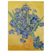 Porte-bloc Vincent van Gogh - Vase avec iris (Dos)