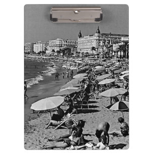 Porte-bloc Vintage France Cannes la plage