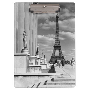 Porte-bloc Vintage France Paris Tour Eiffel Palais Chaillot