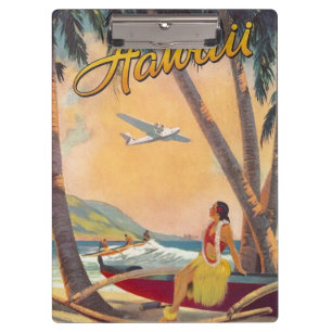 Porte-bloc Vintage Hawaii Travel