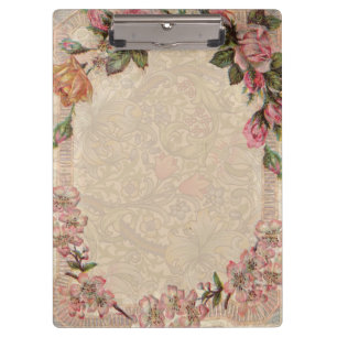 Porte-bloc Vintage Romance Couple : Antique Rose Girly Love
