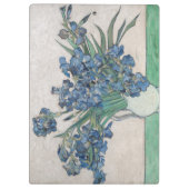 Porte-bloc Vintage Van Gogh Irises (Dos)