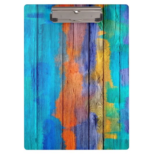 Porte-bloc Vintage Wood Abstract (Devant)