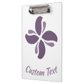 Porte-bloc Vintage Zen Echo Baiser Lilas (Gauche)