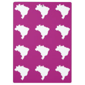 Porte-bloc Violet Festive Brésil à Emporio Moffa (Dos)
