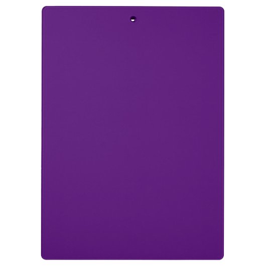 Porte-bloc Violet royal (couleur solide)  (Dos)