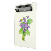 Porte-bloc Violets sauvages Mini Porte - bloc (Angle2)