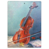 Porte-bloc Violin/Violon (Dos)