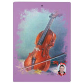 Porte-bloc Violin/Violon (Dos)