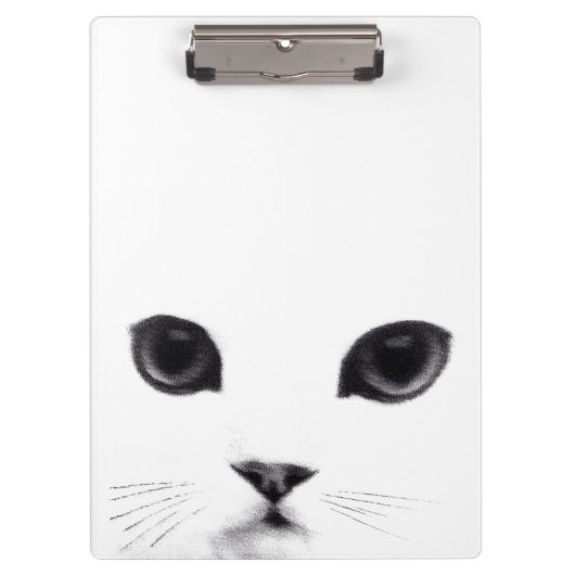 Porte-bloc Visage de chat de Kitty (Devant)