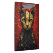 Porte-bloc Visage de Chat Mystique avec Lignes de Fracture Do (Swatch)