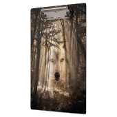 Porte-bloc Visage de loup dans les bois (Gauche)