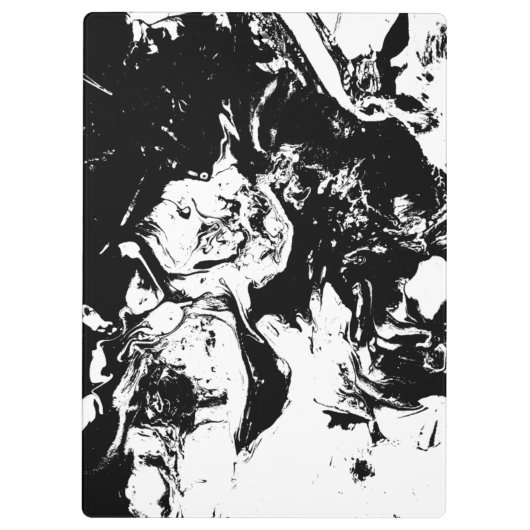 Porte-bloc Visages Abstraits Art incident (Dos)