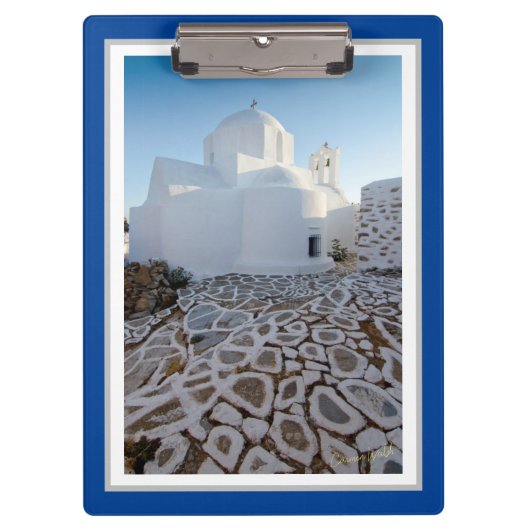 Porte-bloc Visions de Grèce : planificateur "Chemin de la jus (Devant)