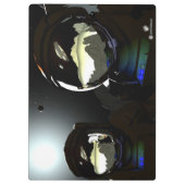 Porte-bloc Visiteurs inattendus OVNI (Dos)