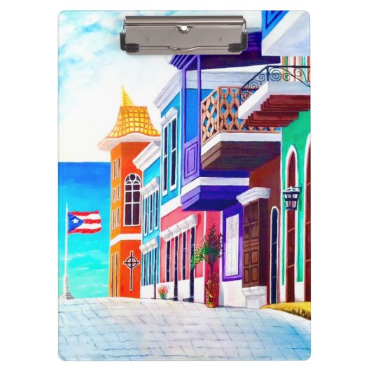 Porte-bloc ¡Vive Porto Rico ! (Devant)