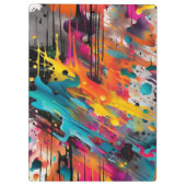 Porte-bloc Vivid Chaos Splash Graffiti (Dos)