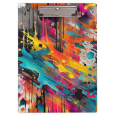 Porte-bloc Vivid Chaos Splash Graffiti (Devant)