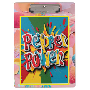 Porte-bloc "Vivid Pepper Power"