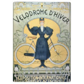 Porte-bloc "Voie d'emballage de cycle d'hiver", objet exposé (Dos)