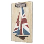 Porte-bloc Voilier britannique de drapeau (Gauche)