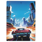 Porte-bloc Voiture De Livres Comiques Aller Rapidement (Dos)