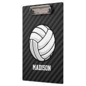 Porte-bloc Volley-ball ; Gris Noir & Sombre (Gauche)