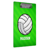 Porte-bloc Volley-ball; Neon Green Stripes (Swatch)